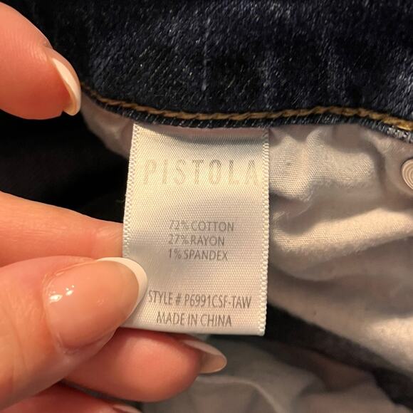 Pistola Women’s High Rise Ankle Jeans Size 26 - Picture 7 of 11